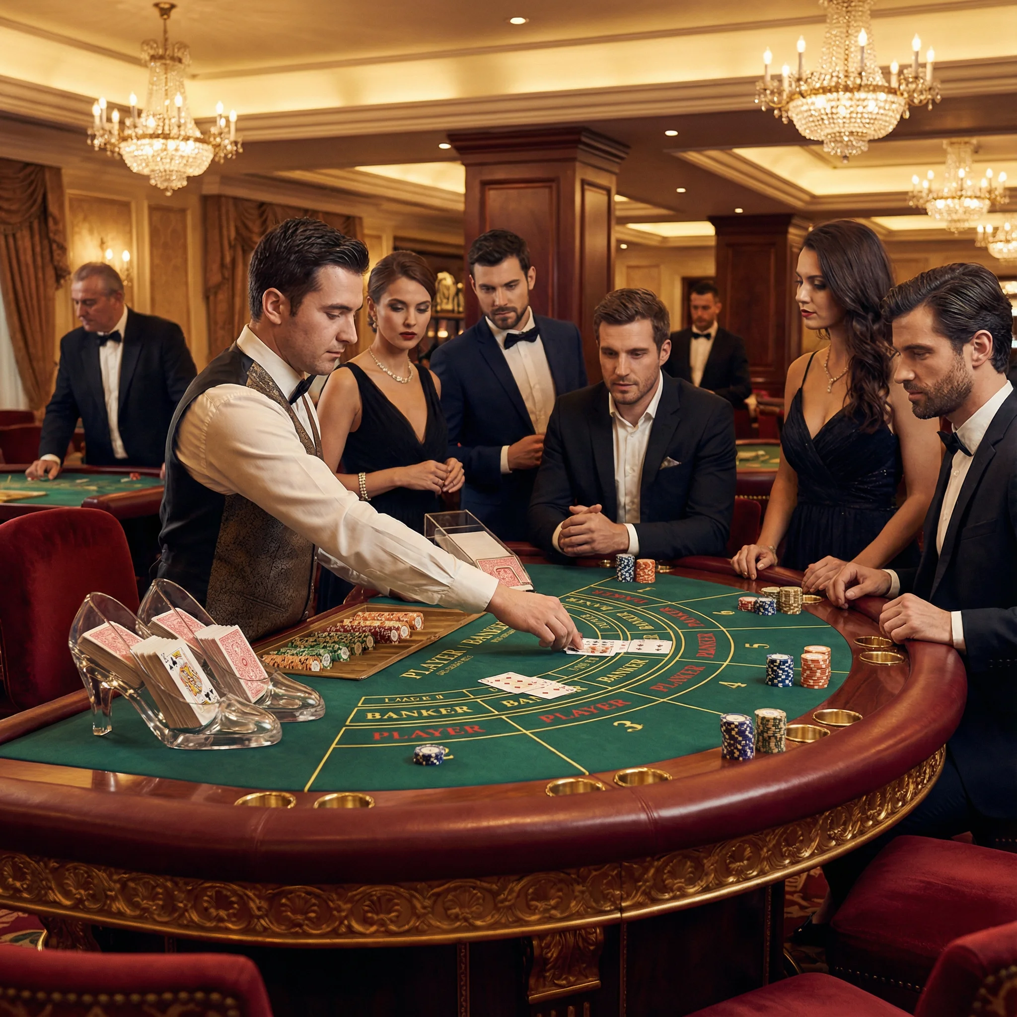 Bacará Online no 567win - Jogo de cartas elegante